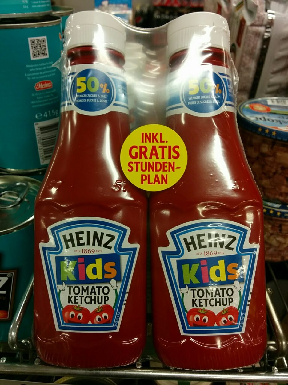 Heinz Kids Tomato Ketchup: Tupperware geschenkt | Hamsterrausch