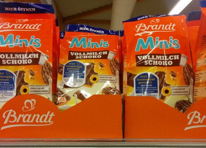Brandt Minis Vollmilch-Schoko-Zwieback Brandt Minis Vollmilch-Schoko-Zwieback