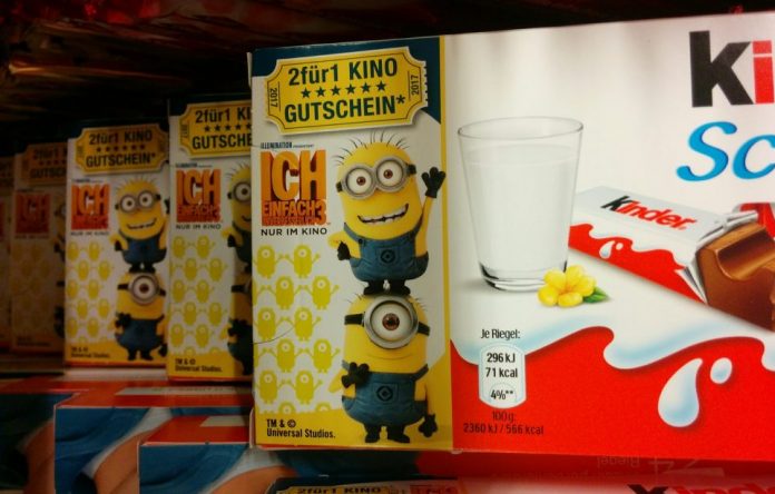 Ferrero Kinderschokolade Ferrero Kinderschokolade