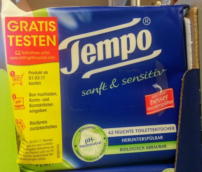 Tempo Feuchte Toilettentücher Tempo Feuchte Toilettentücher