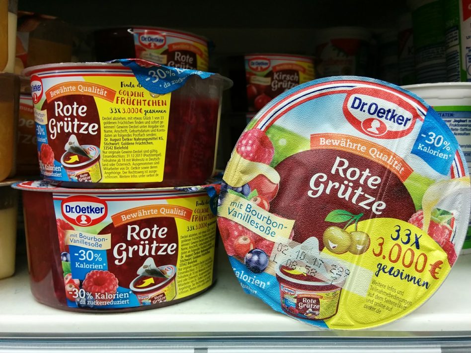 Dr Oetker Fruchtgrütze Dr Oetker Fruchtgrütze
