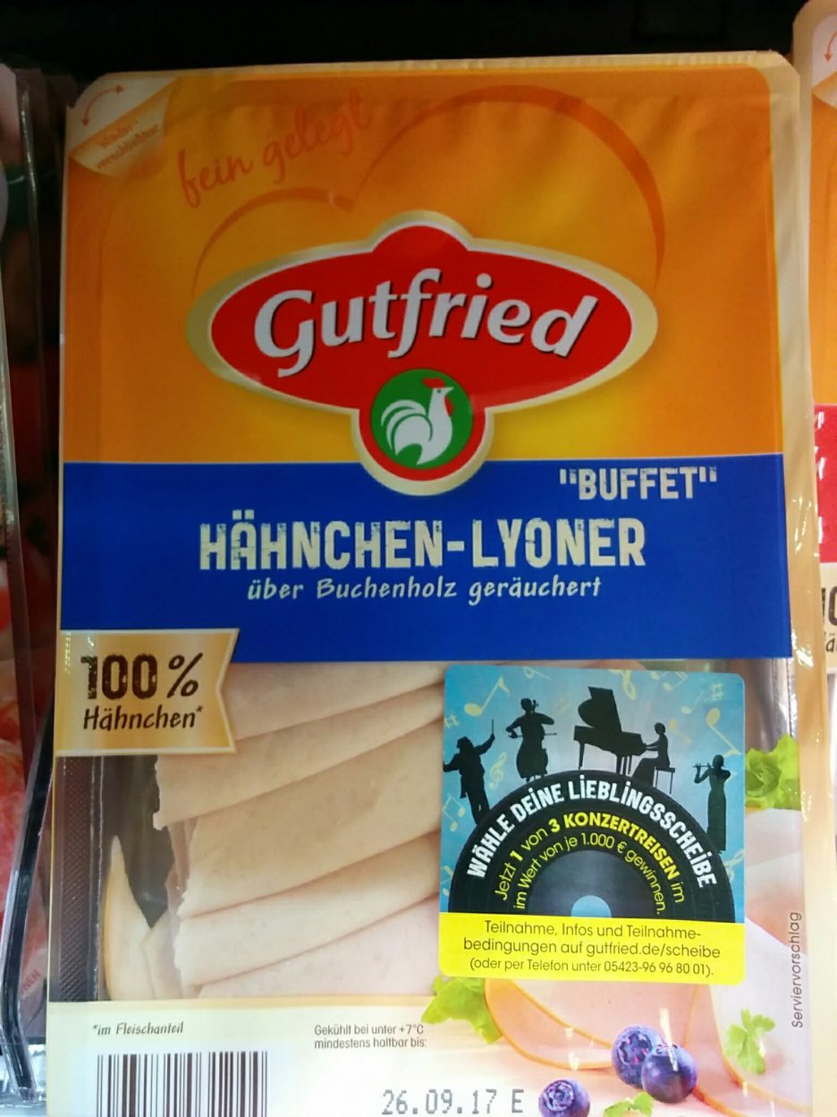 Gutfried Hähnchen Lyoner