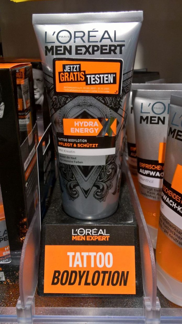 L’Oréal Men Expert Tattoo Bodylotion L’Oréal Men Expert Tattoo Bodylotion