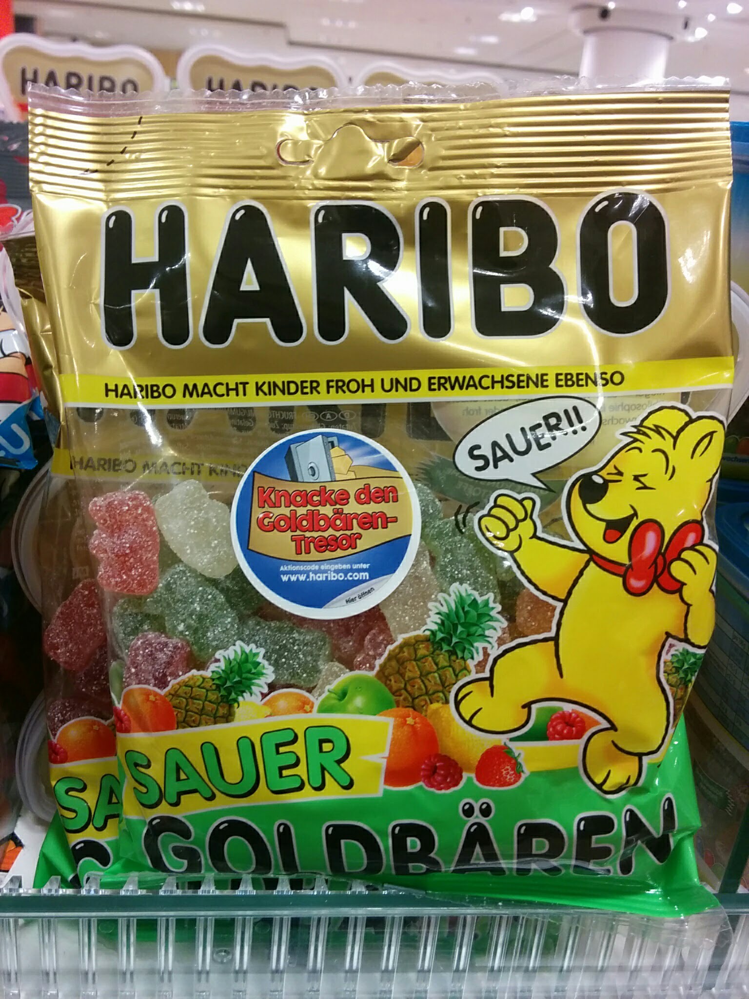 Haribo Goldbären Tresor