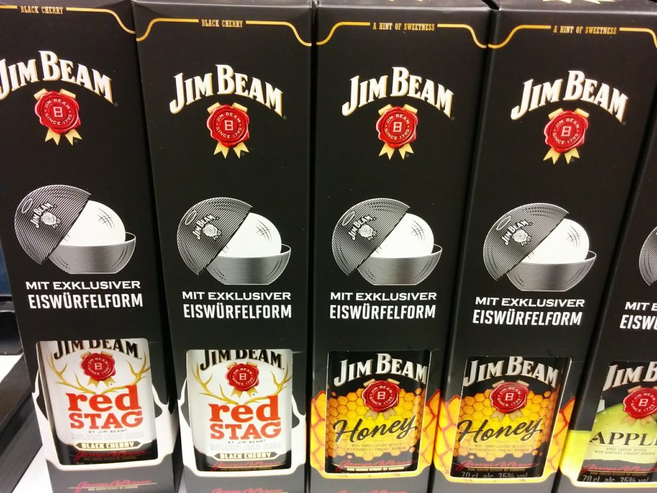 Jim Beam Eiswürfelform