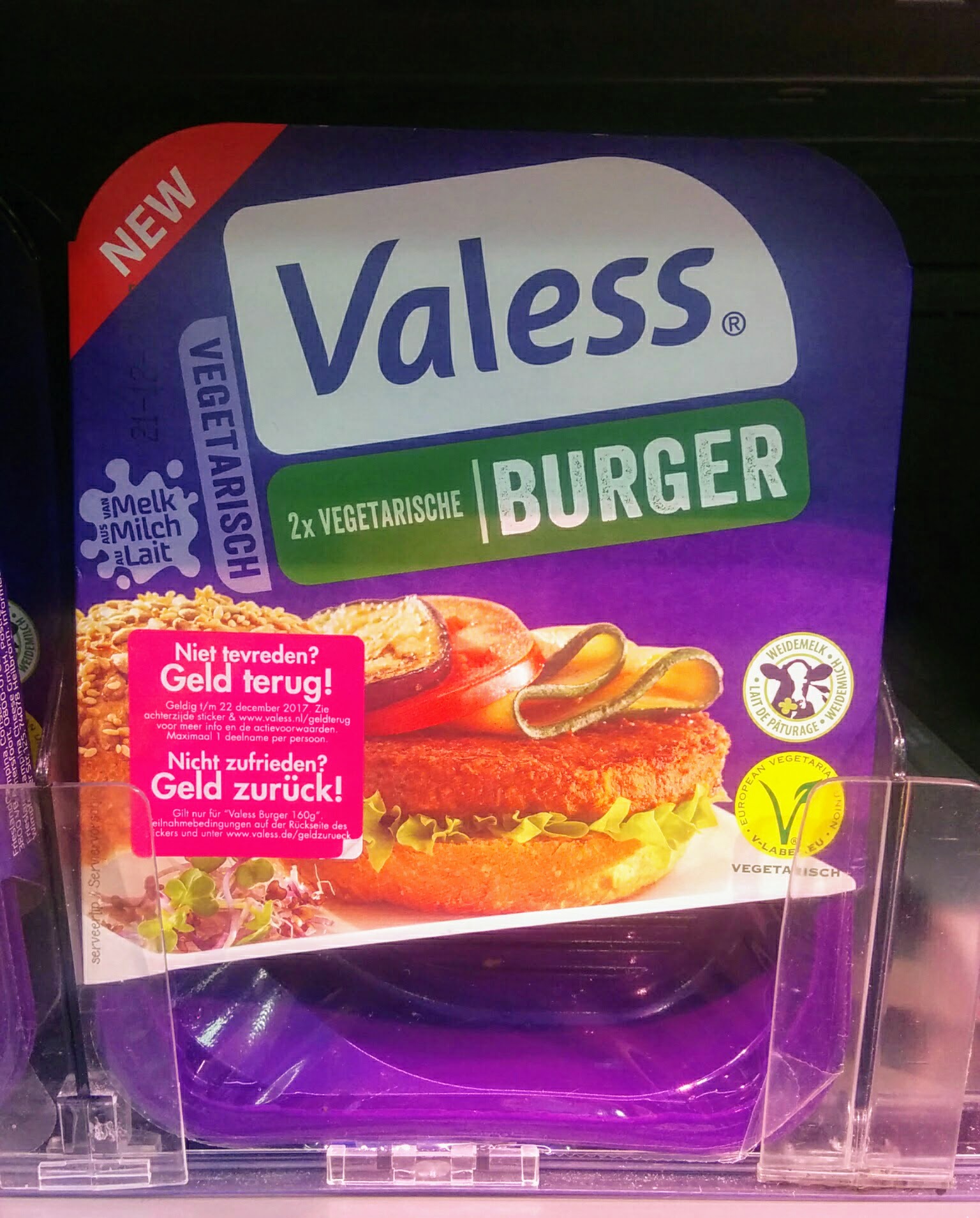 Valess Burger vegetarisch