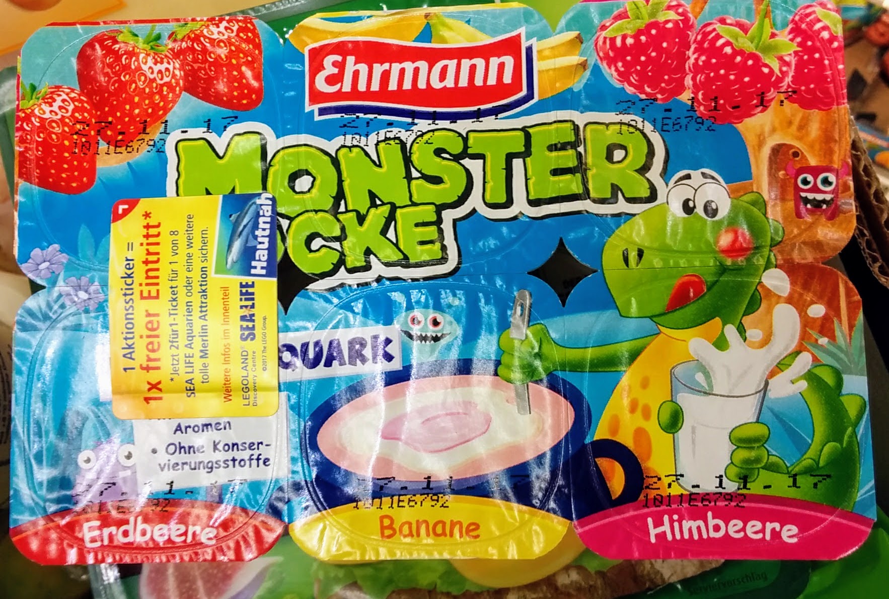 Ehrmann Monster Backe