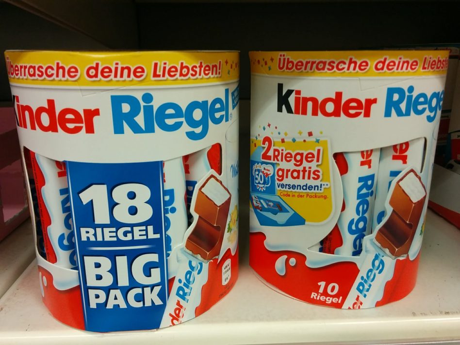 Kinder Riegel - Süße Grüße