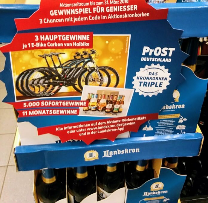 Landskron Kronkorken-Triple Landskron Kronkorken-Triple