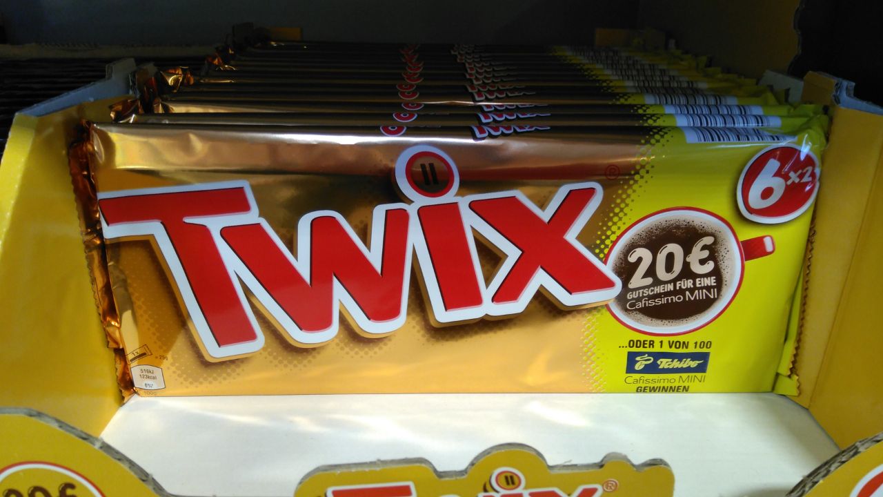 Twix Tchibo Cafissimo mini Kapselmaschine