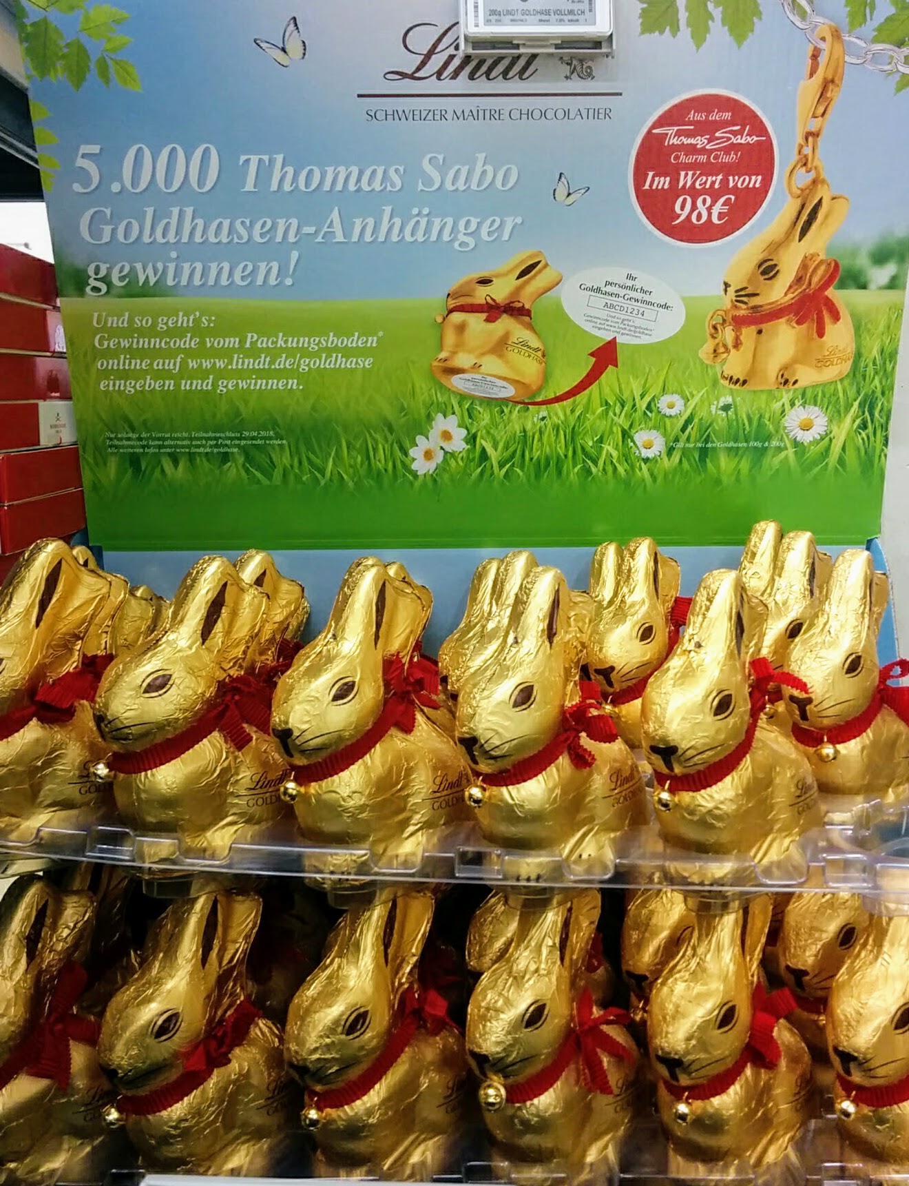 Lindt Goldhase Thomas Sabo