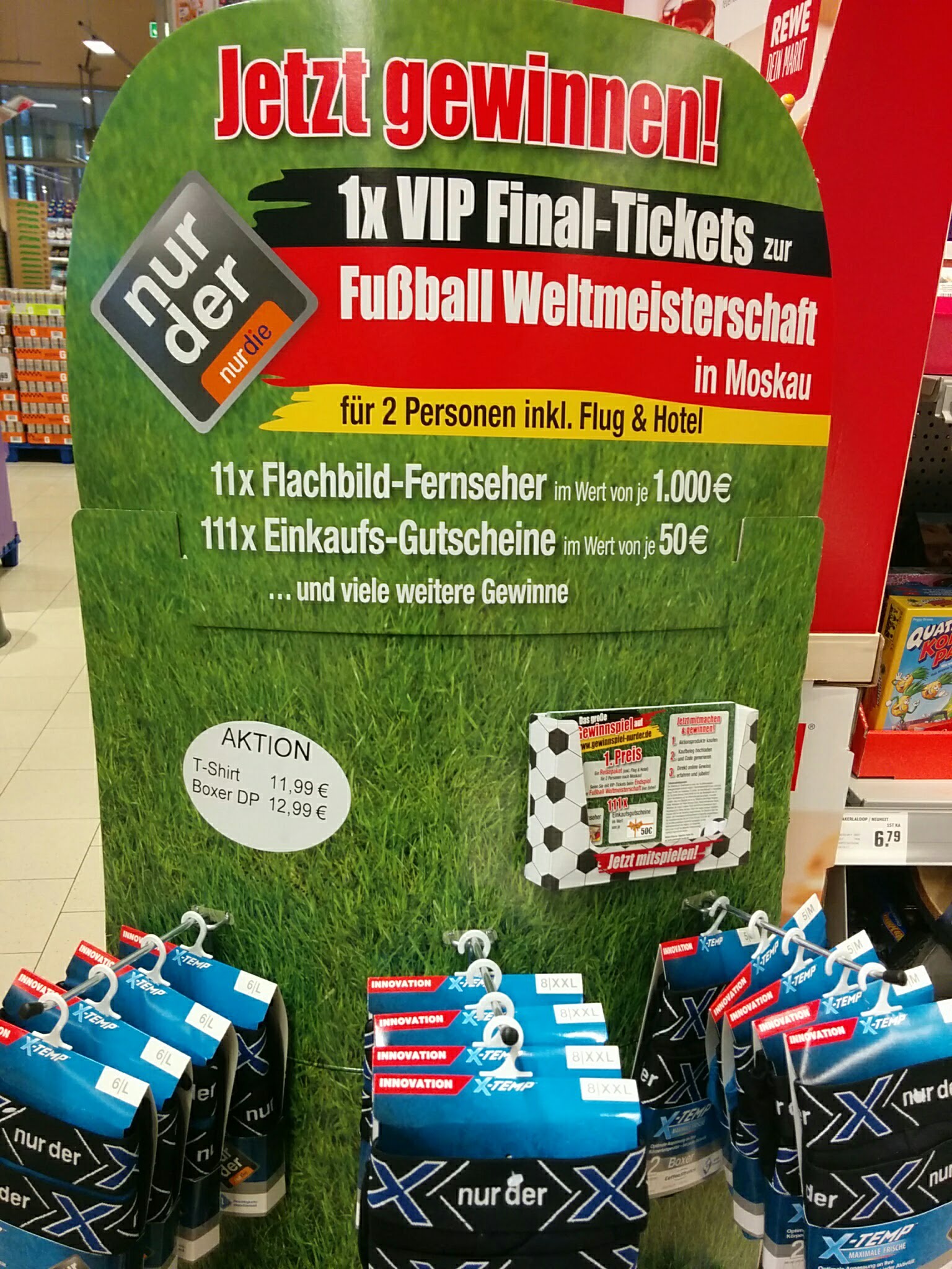 Nur Der X-temp - Fussball-WM-Tickets