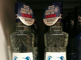 Puschkin Vodka - Glow in the dark