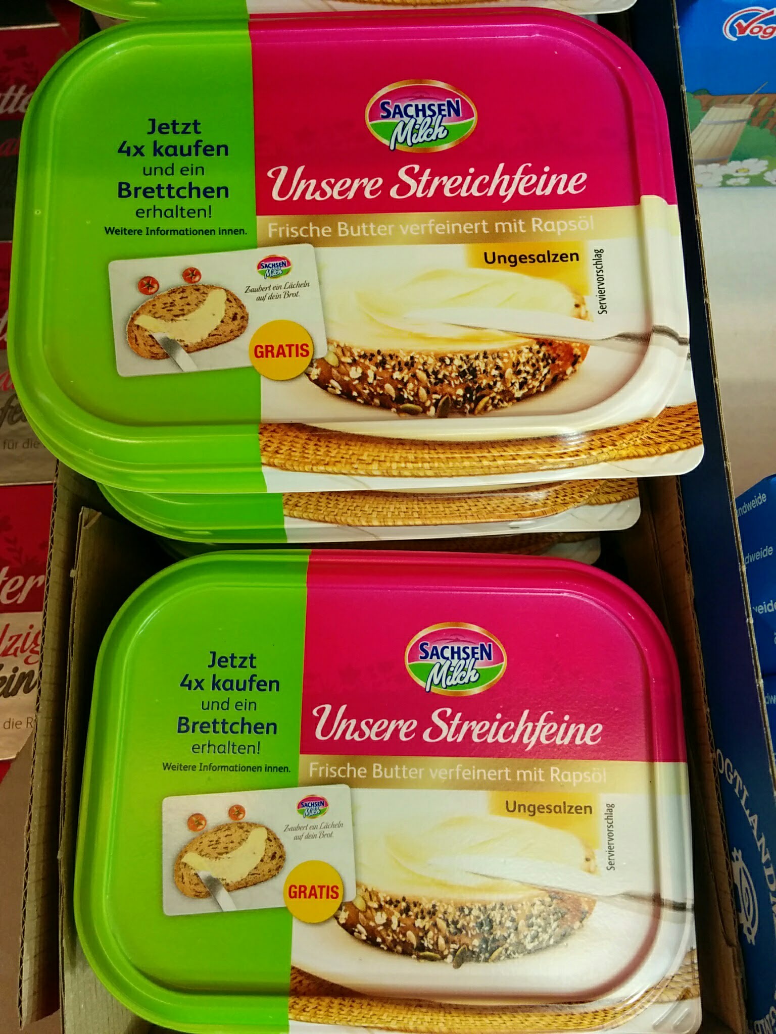 Sachsenmilch Unsere Streichfeine Butter