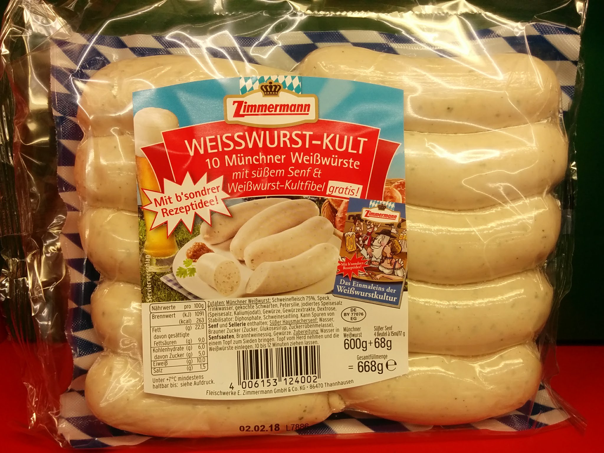 Zimmermann Weisswurst-Kult