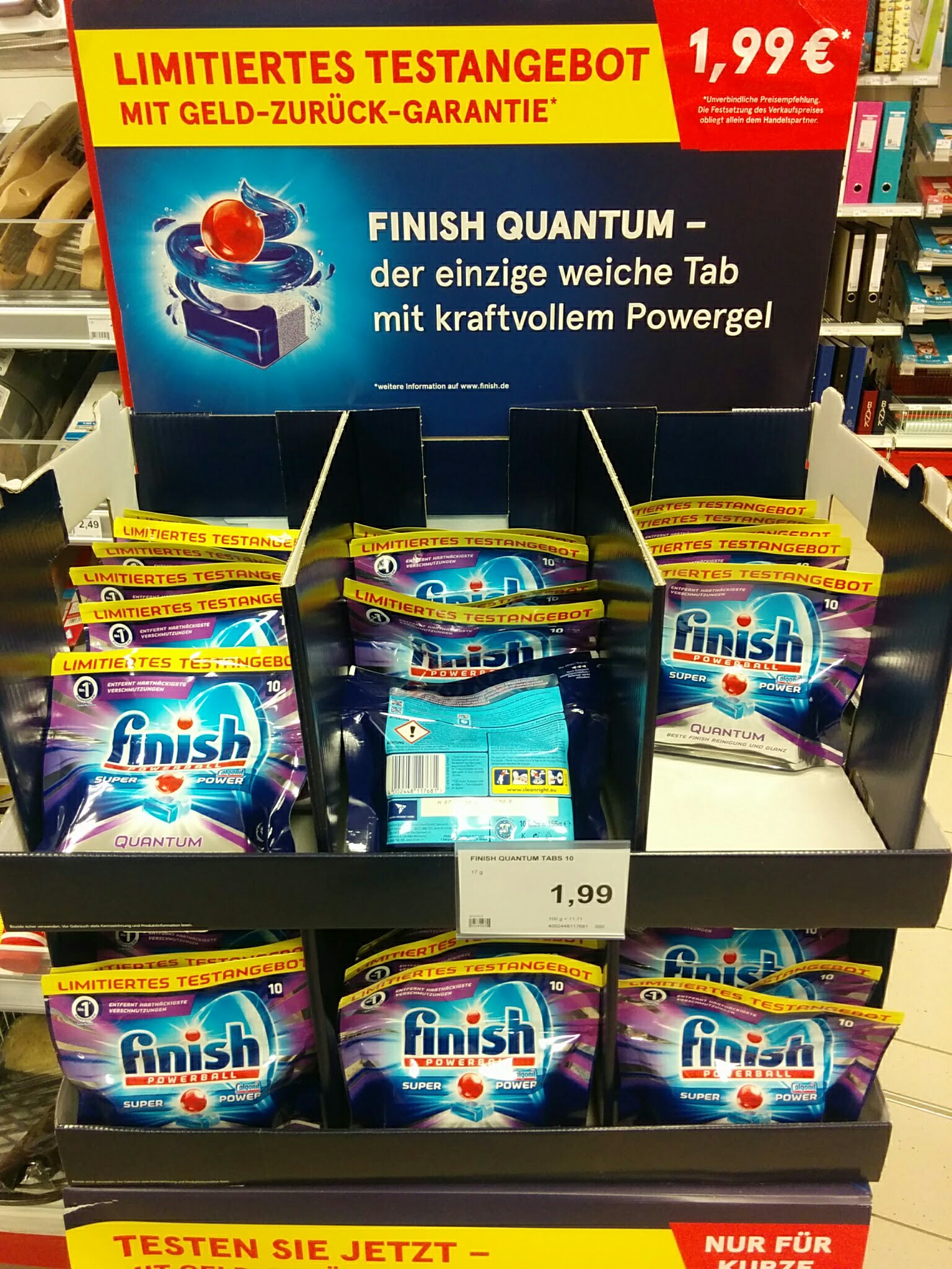 Finish Quantum Geschirrspül-Tabs