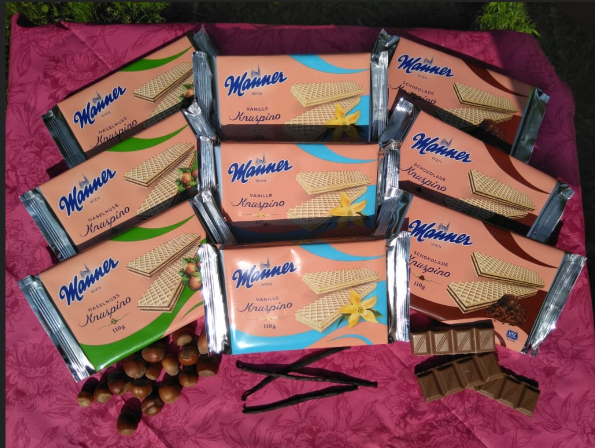 Manner Knuspino Waffeln Manner Knuspino Waffeln