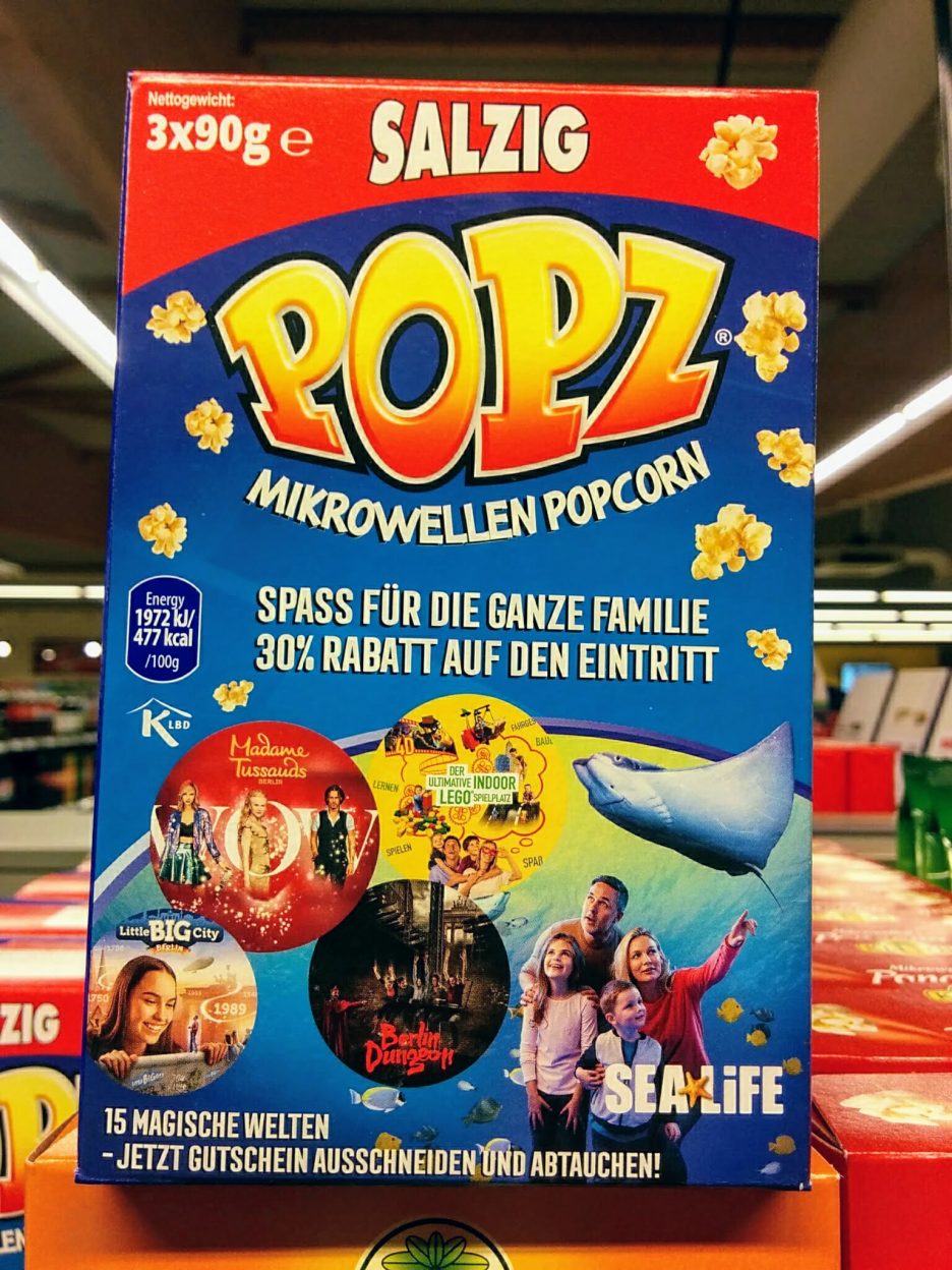 Popz Mikrowellen-Popcorn