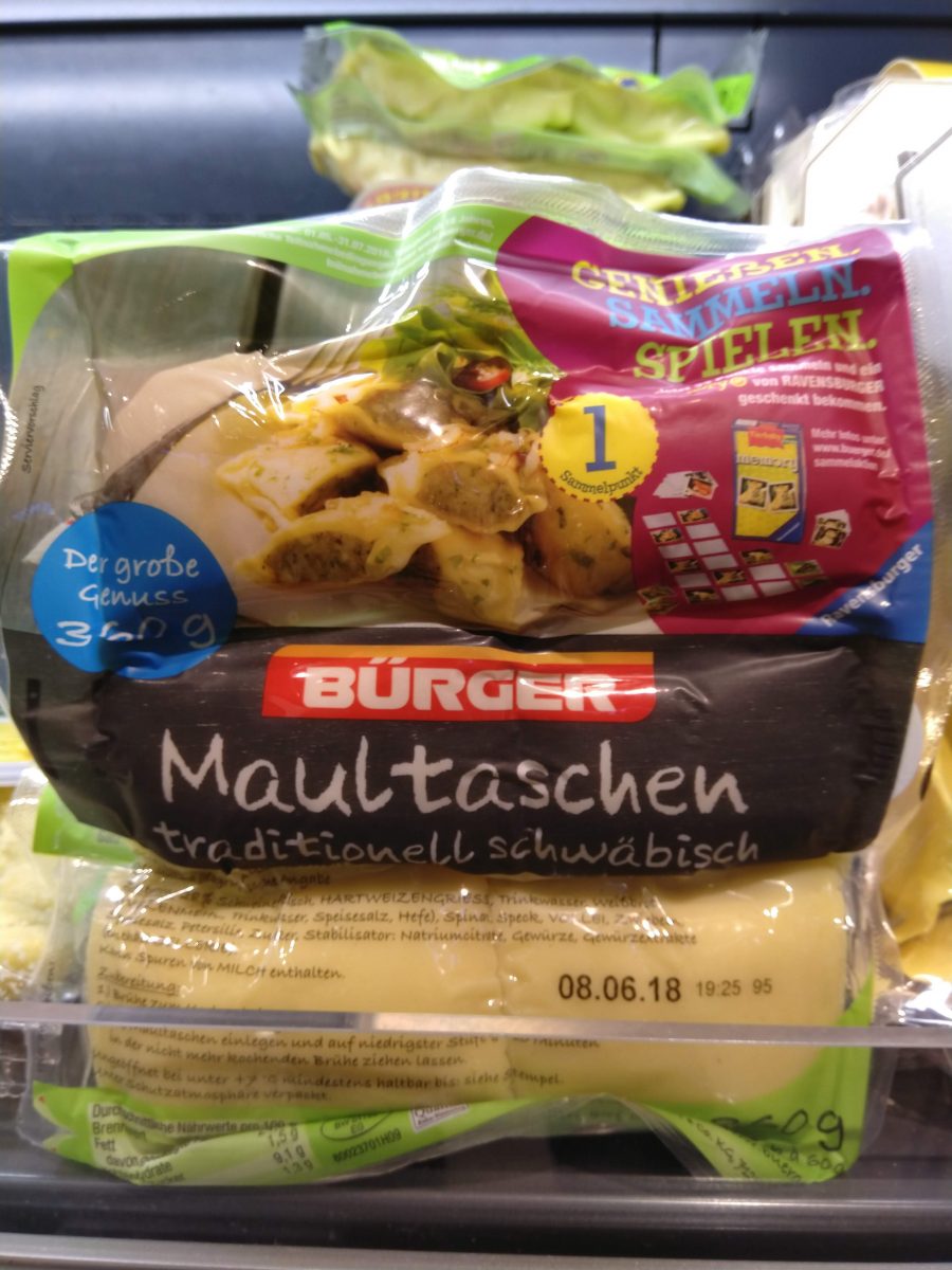 Bürger Maultaschen Hamsterrausch