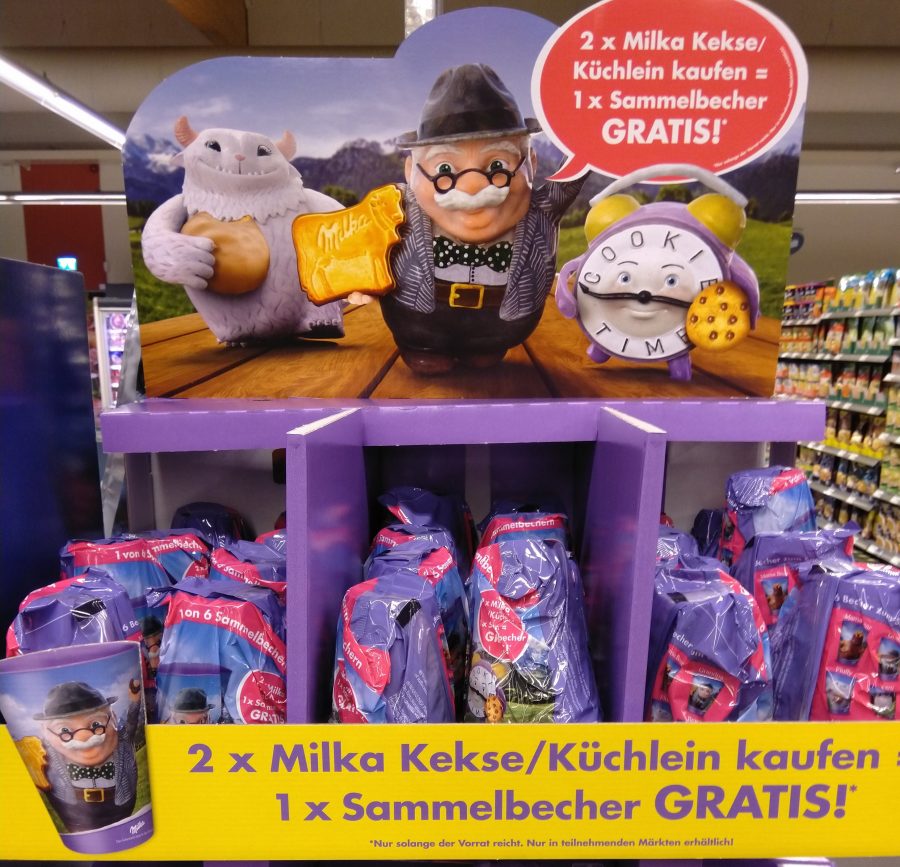 Milka Kekse und Küchlein