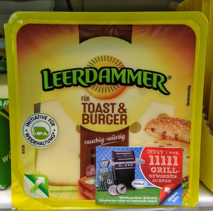 Leerdammer für Toast & Burger