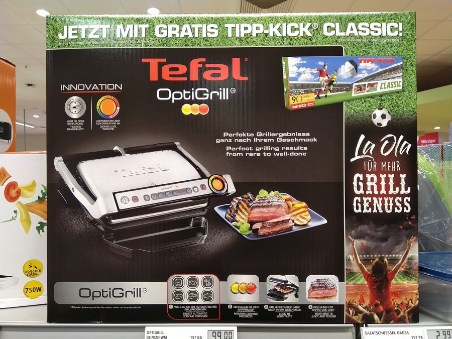 Tefal OptiGrill - Tipp-Kick Tefal OptiGrill - Tipp-Kick