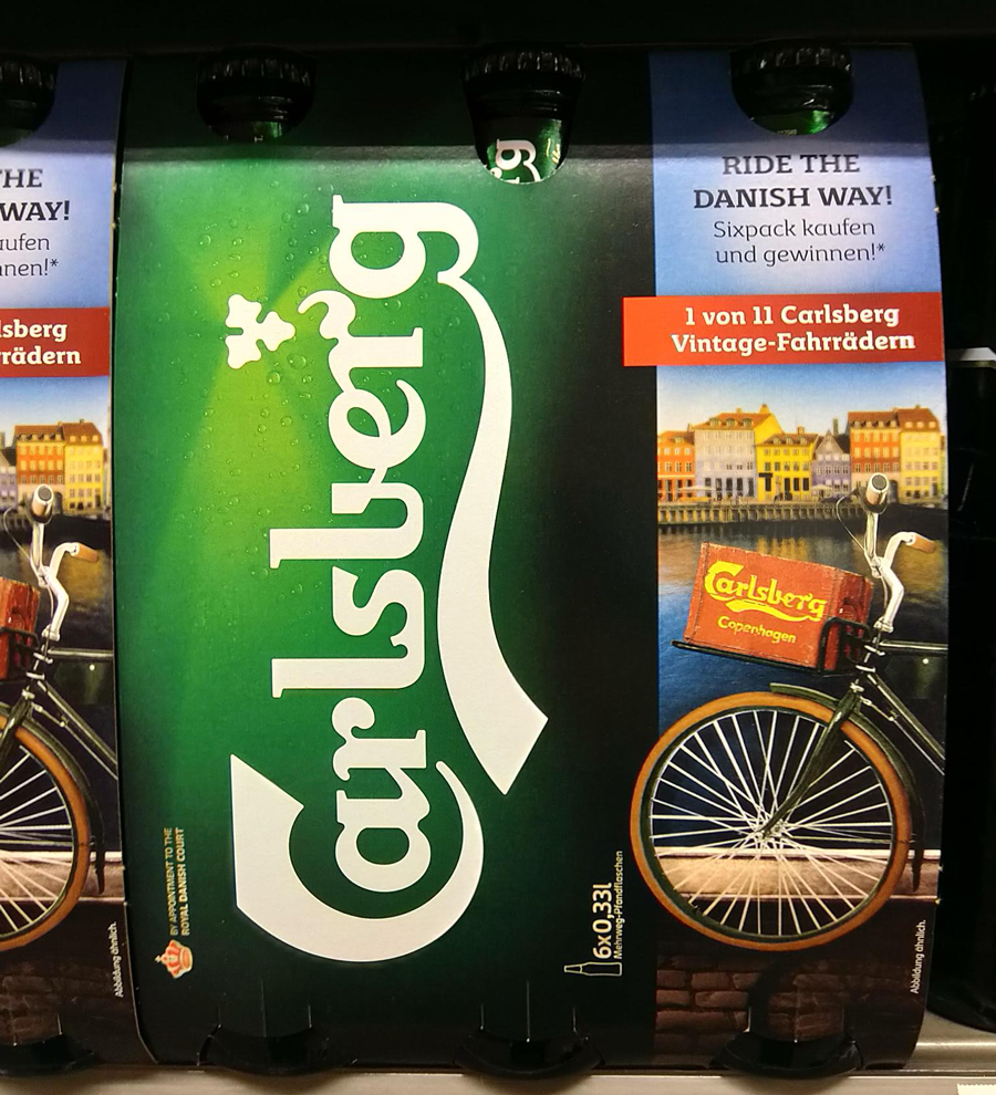 Carlsberg Fahrrad