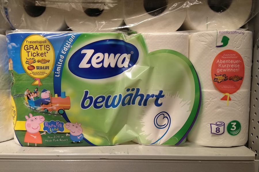 Zewa Toilettenpapier bewährt