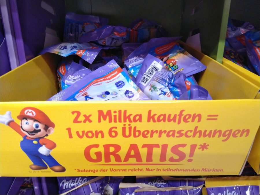 Milka-Super Mario