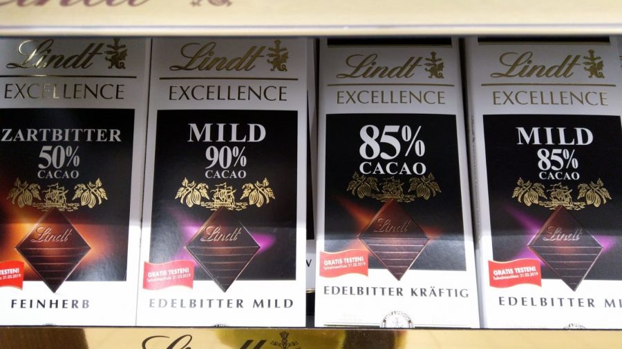Lindt Excellence Schokolade Kakao