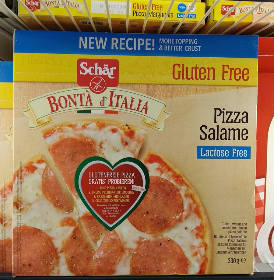 Schär gluten-free Pizza