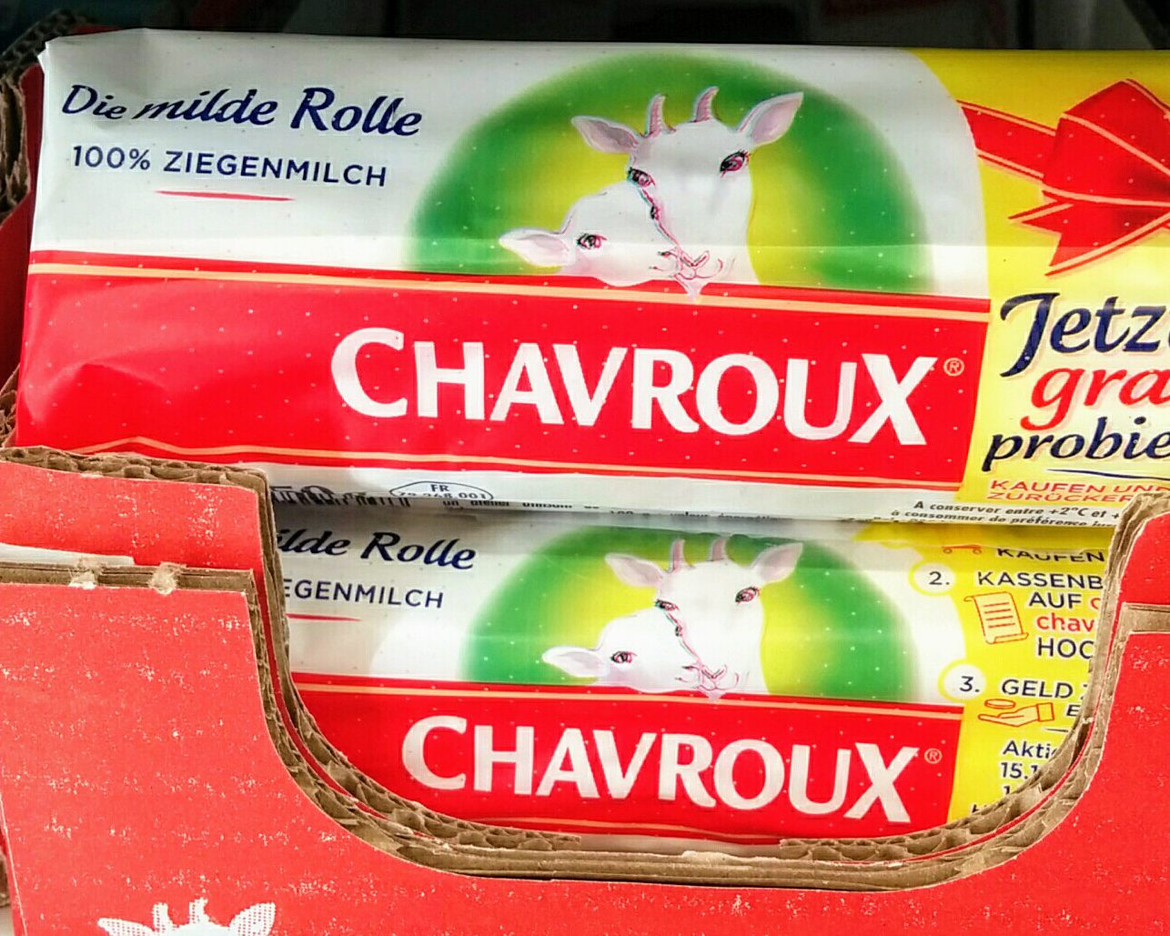 Chavroux Ziegenkäse