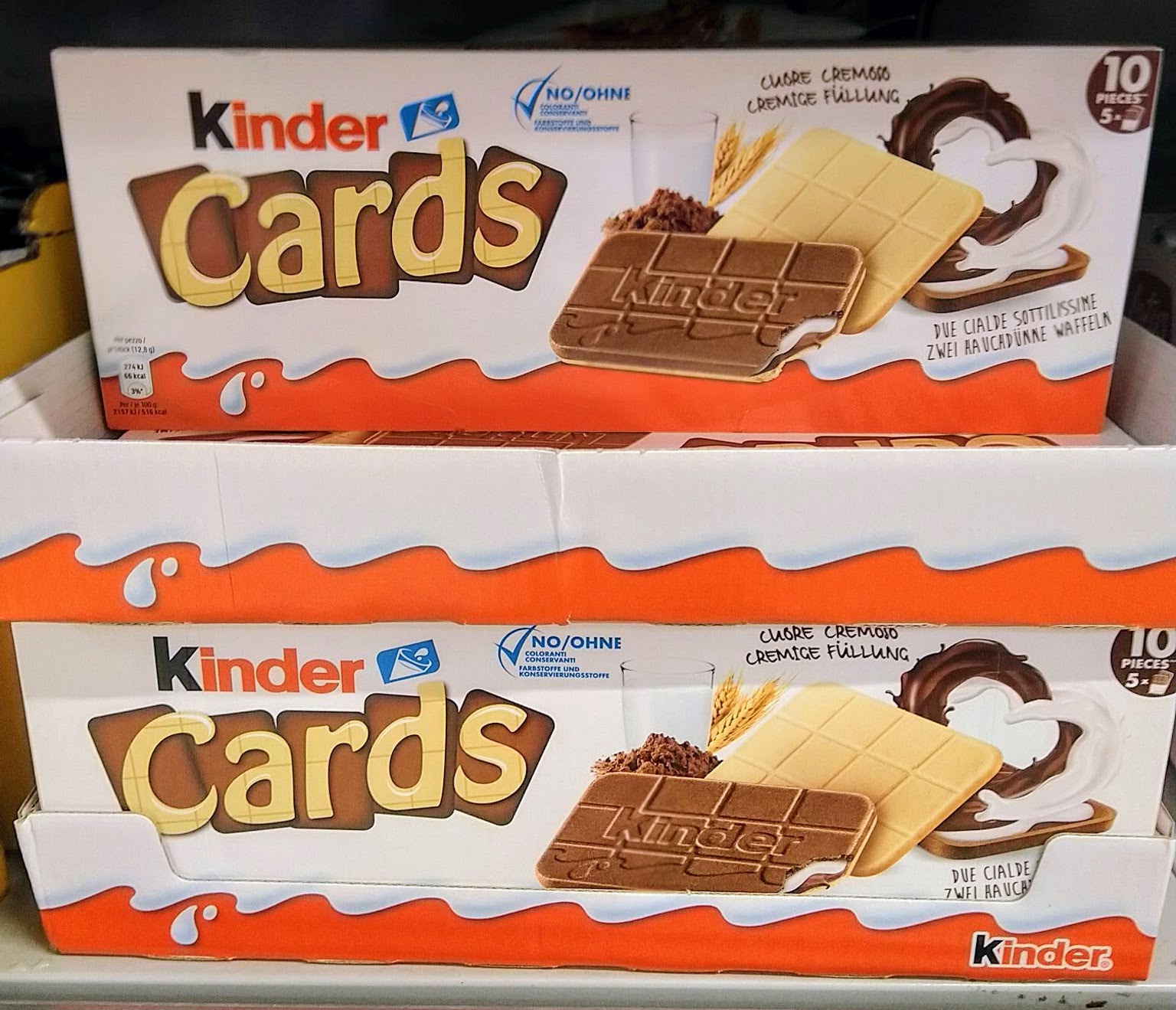 Ferrero Kinder Cards