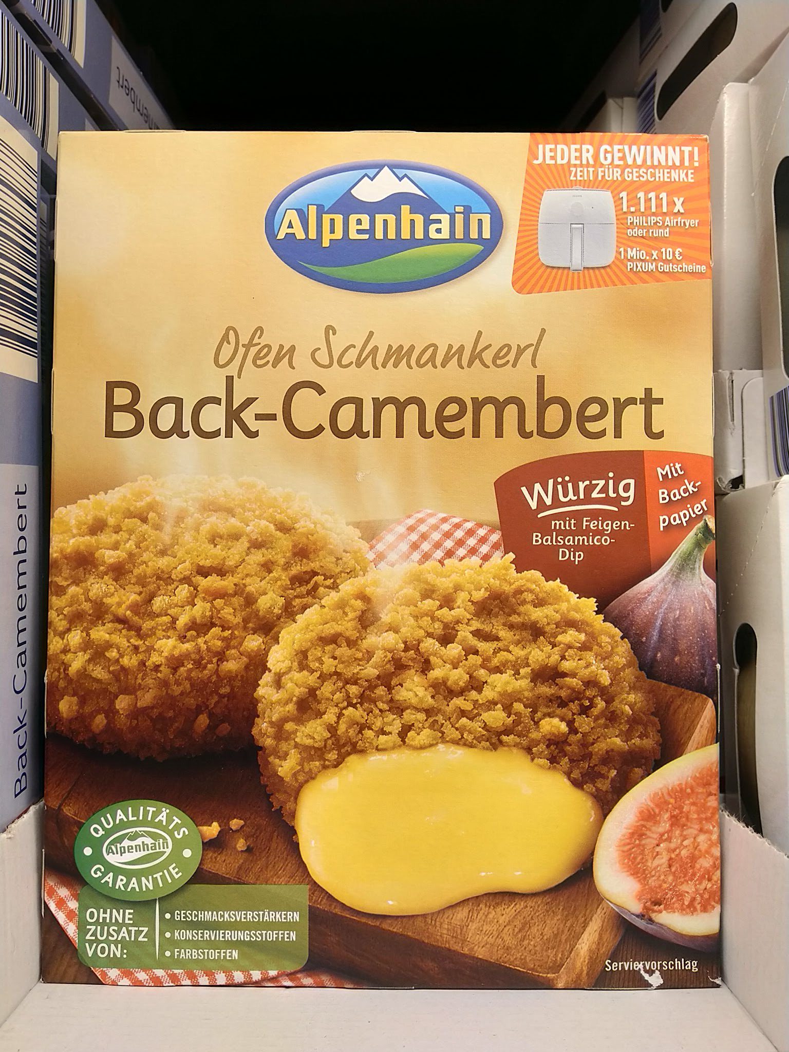 Alpenhain Back-Camembert Ofen-Schmankerl