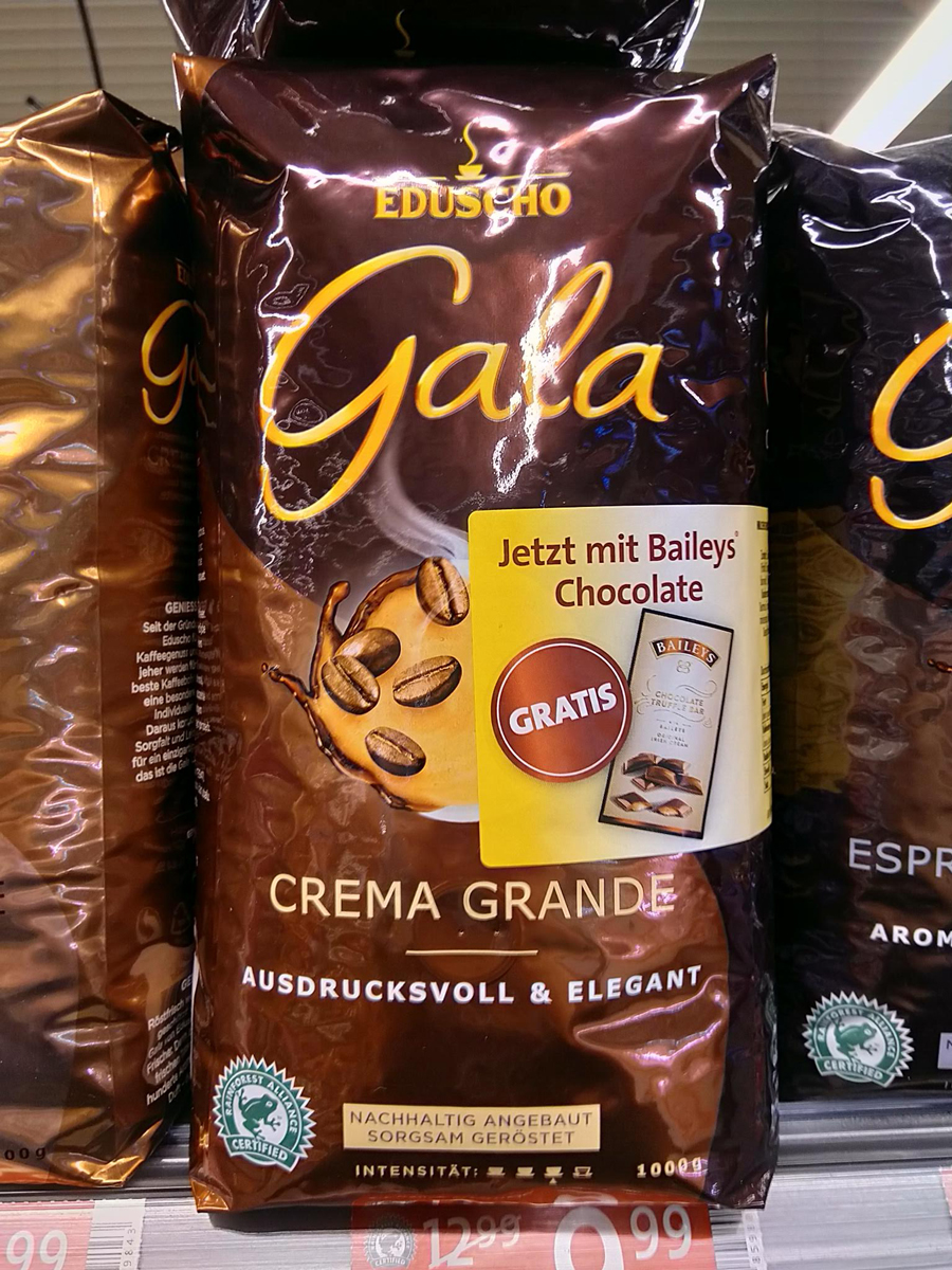 Eduscho Gala Baileys Chocolate