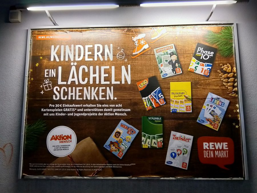 Rewe Kartenspiele Aktion Mensch