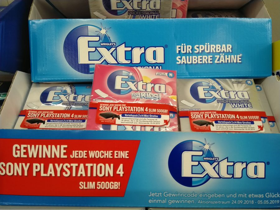 Wrigleys Extra - Playstation Wrigleys Extra - Playstation