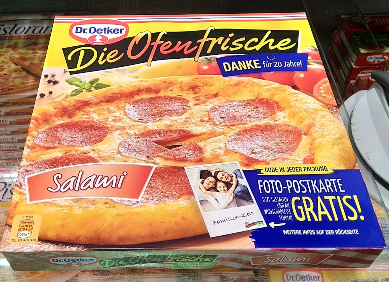 Dr. Oetker Die Ofenfrische Pizza