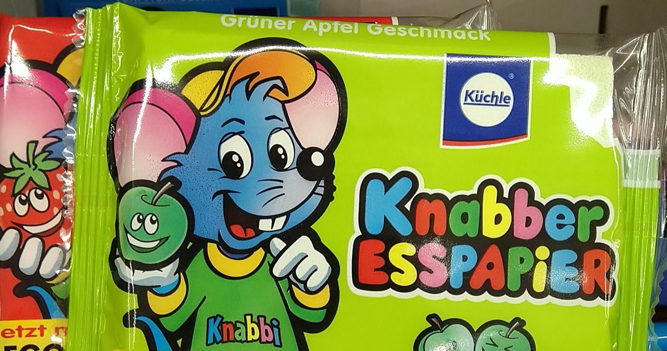 Küchle Knabber Esspapier Knabbi