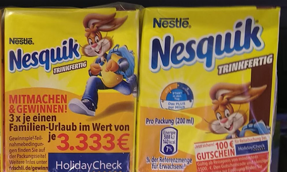 Nestlé Nesquik trinkfertig Frischli