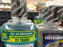 Listerine gratis testen