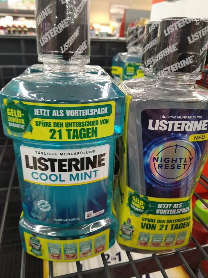Listerine gratis testen Listerine gratis testen
