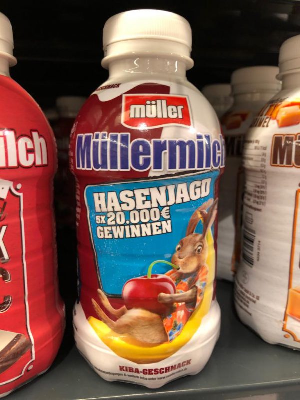 Müllermilch-Hasenjagd