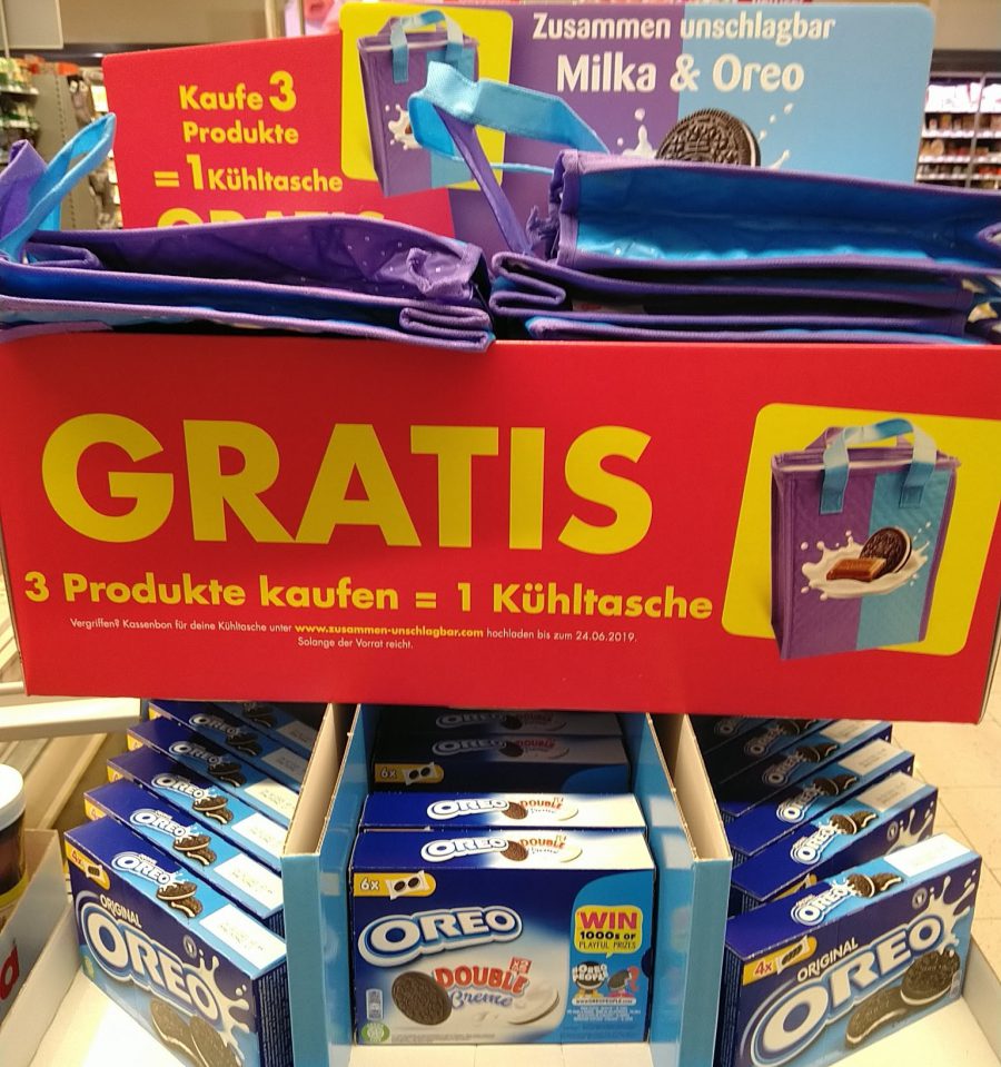 Milka Oreo Kühltasche