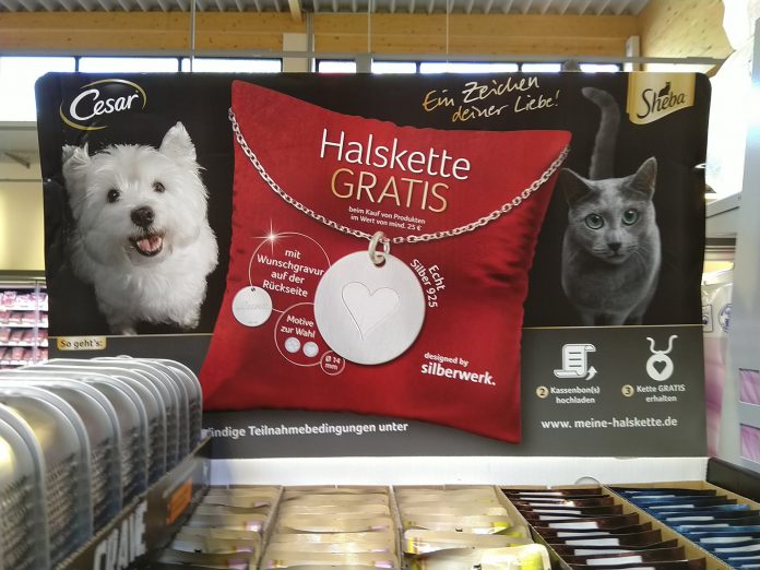Cesar Sheba Pedigree Dreamies Halskette Cesar Sheba Pedigree Dreamies Halskette
