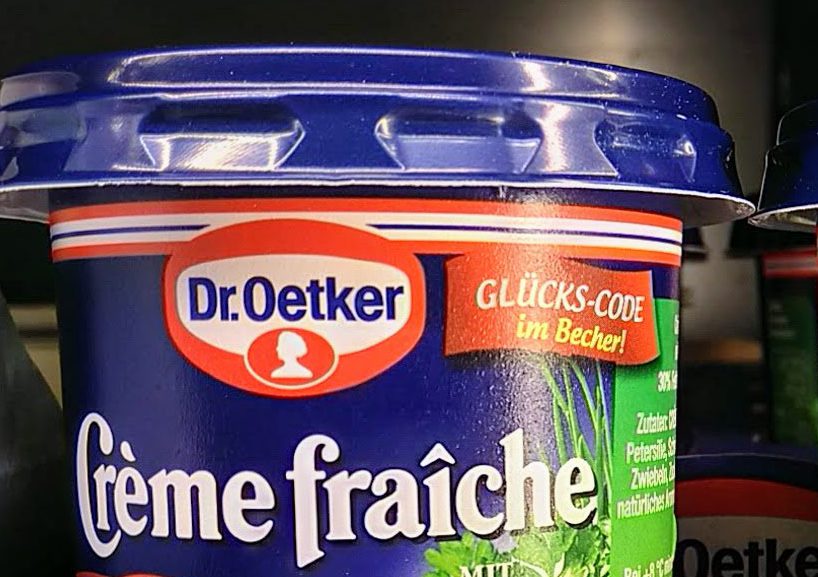 Dr. Oetker Creme Fraiche Weber-Grill