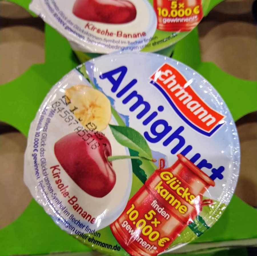 Ehrmann Almighurt Glückskanne