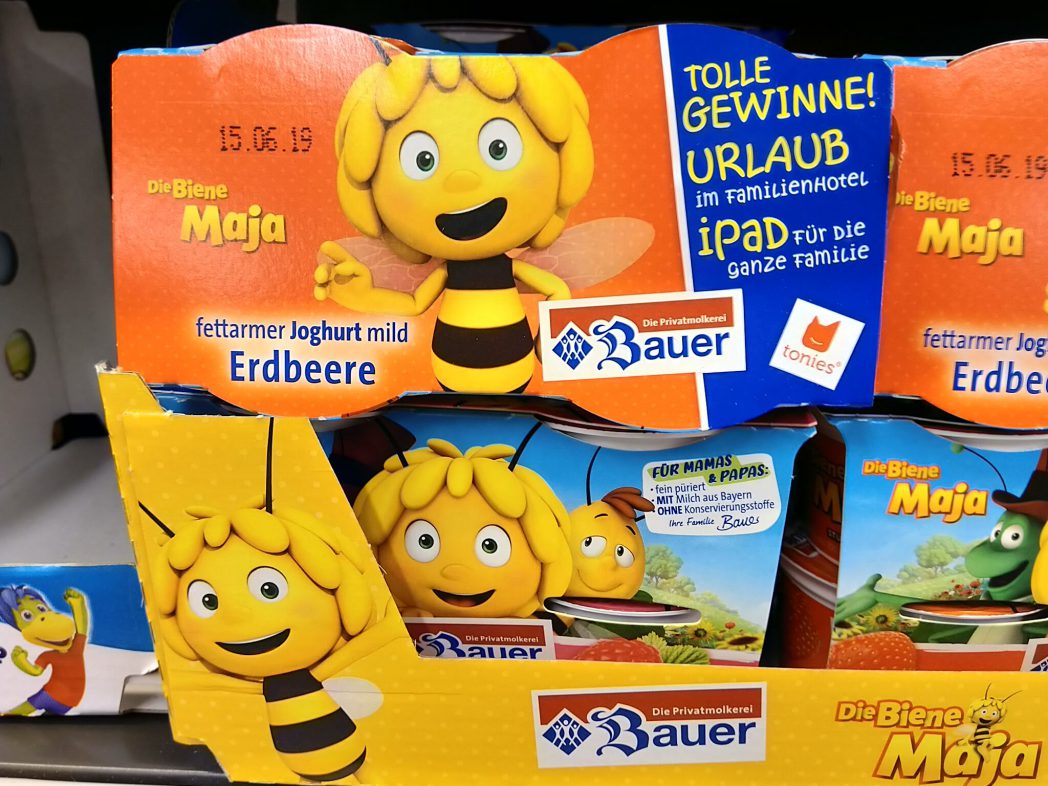 Bauer Kinder Joghurt Biene Maja