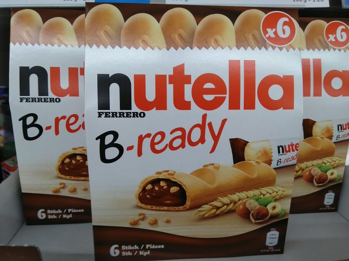 Ferrero Nutella B-ready Pocketspiel Ferrero Nutella B-ready Pocketspiel