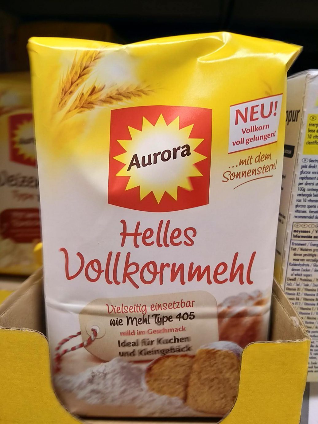 Aurora Helles Vollkornmehl